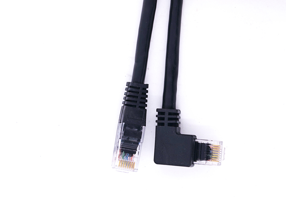 六类非屏蔽弯头网络跳线-3