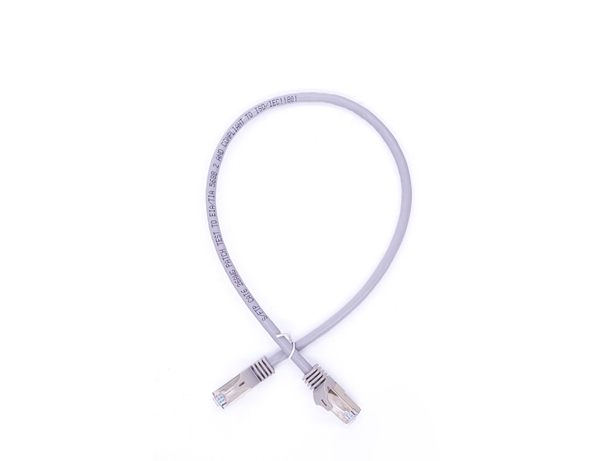 六类双屏蔽网络跳线-2